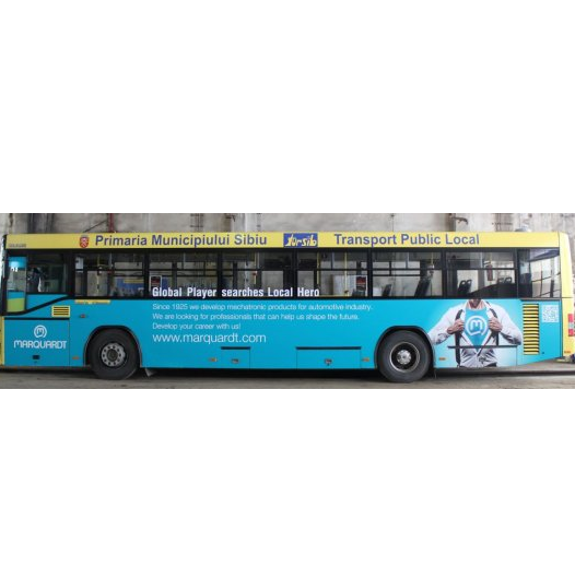 Inscripționare autobuze transport public Sibiu Inscripționarea completă a autobuzelor de transport public în comun din județul Sibiu